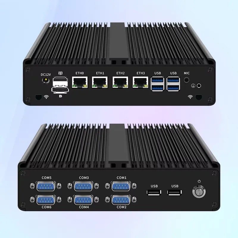 Fanless Industrial Pc Rs485 Core I7 - Komputer Mini Industri Tanpa Kipas, Prosesor