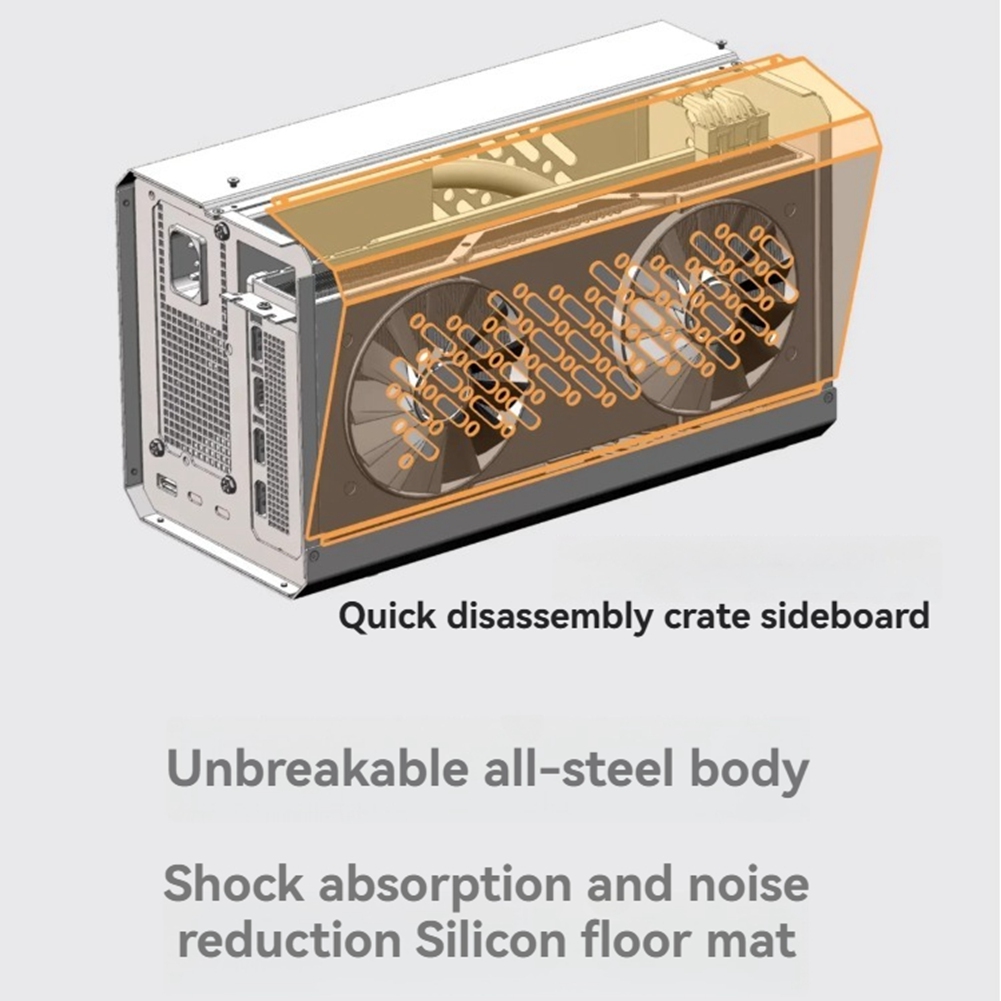 Casing Frame M05K untuk TH3P4G - Oculink Egpu Mini Pc ulasan dan harga