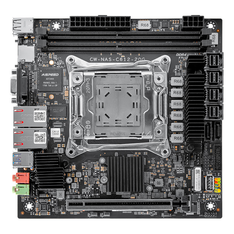 Papan Induk Server NAS Mini IT - Nas Motherboard 8 Sata Mini Itx ulasan dan harga