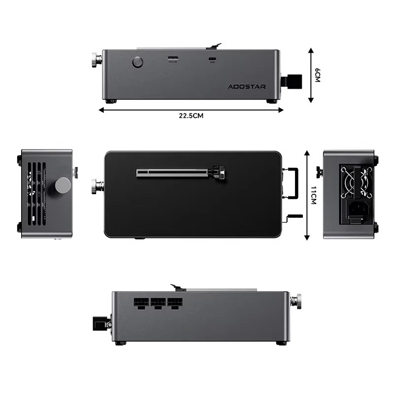 AOOSTAR AG01 AG02, Dock GPU Ek - Oculink Egpu Mini Pc ulasan dan harga