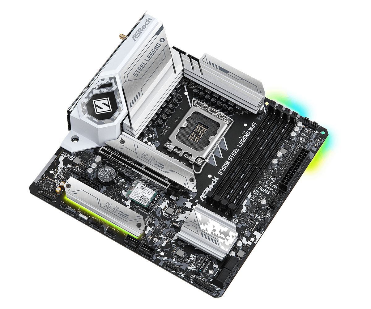 Papan Induk ASROCK B760M STEEL - Lga1700 Itx Motherboard Ddr5 ulasan dan harga
