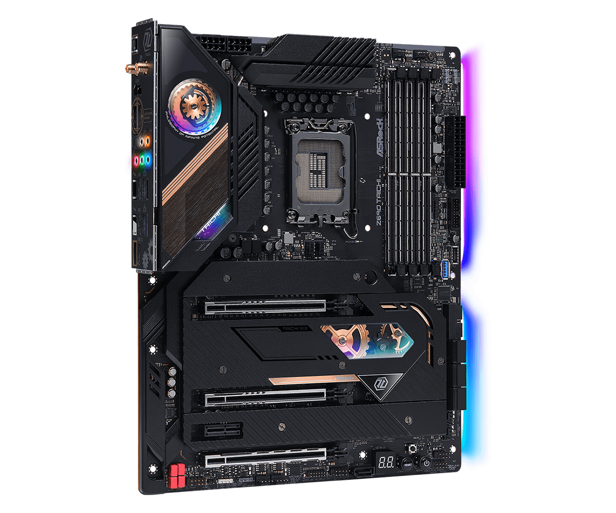 Papan Induk ASROCK Z690 TAICHI - Lga1700 Itx Motherboard Ddr5 ulasan dan harga