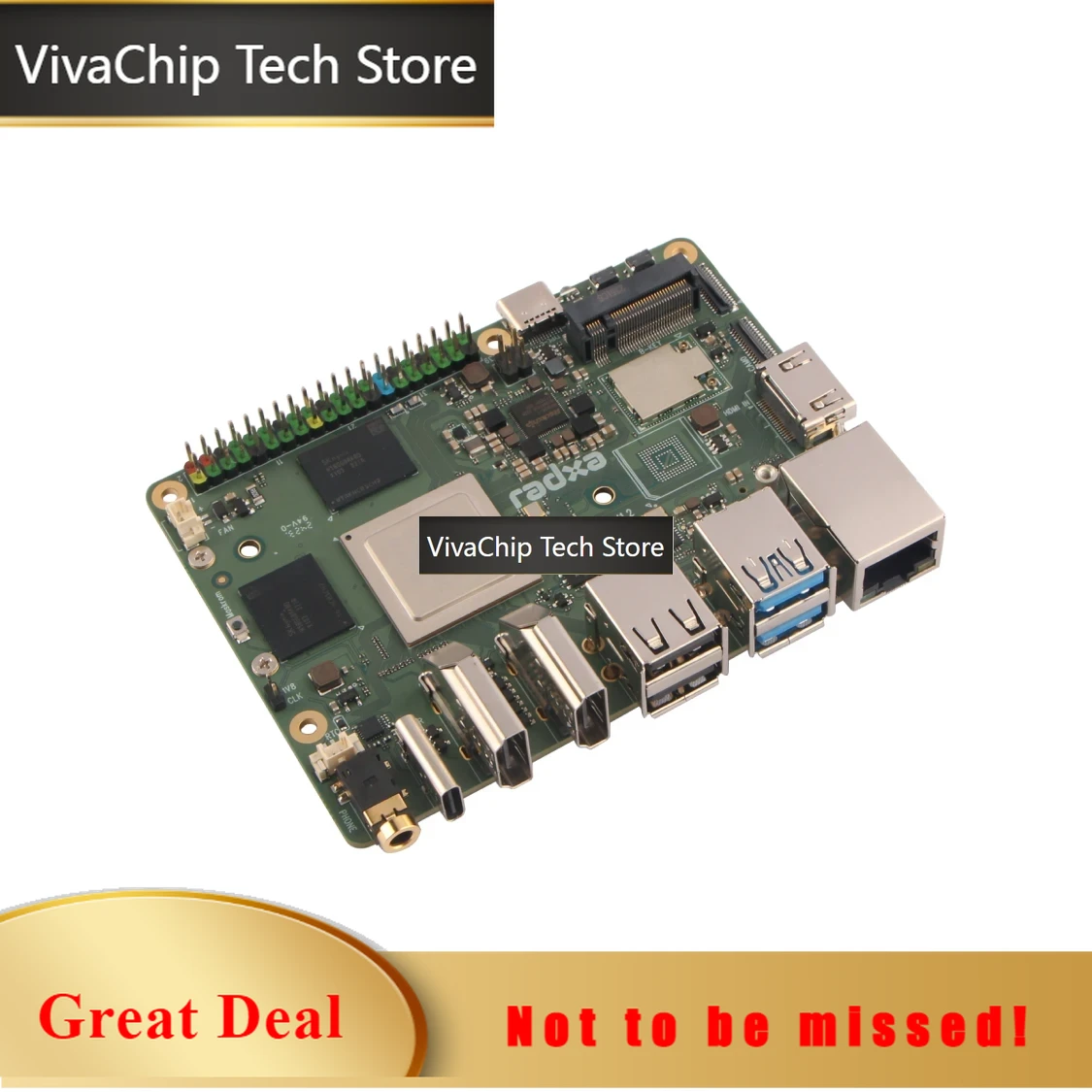 VivaChip TechRadxa ROCK 5B+ Ro - Rockchip Rk3588 Development Board ulasan dan harga